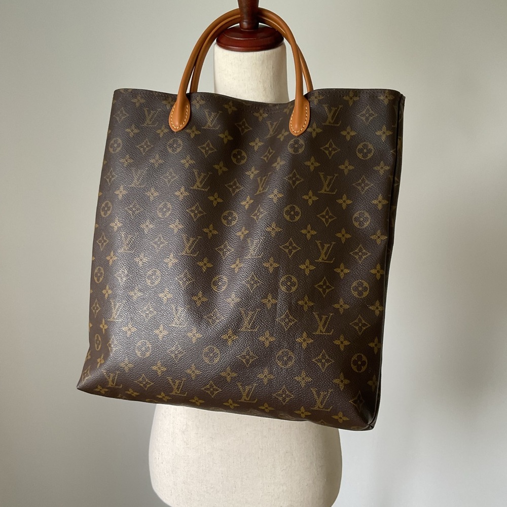 LV Up-cycled / Repurposed Vintage Monogram Canvas Sac.